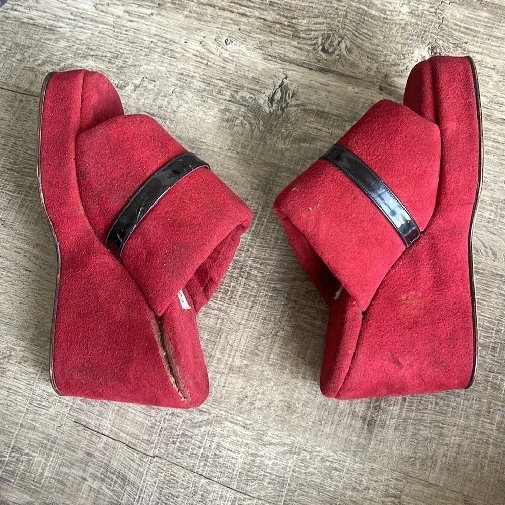 Vintage Herbert Levine wedge platforms